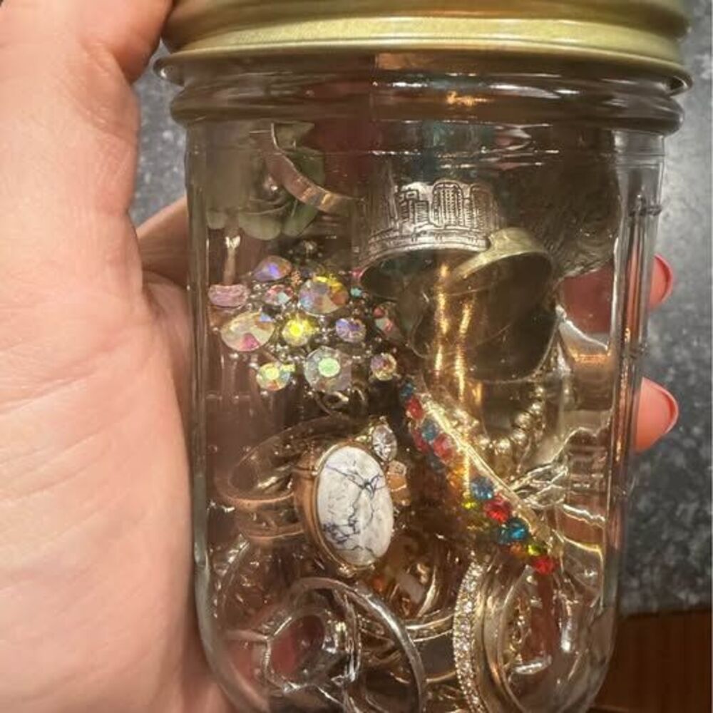 Mystery Ring Jewelry Jar